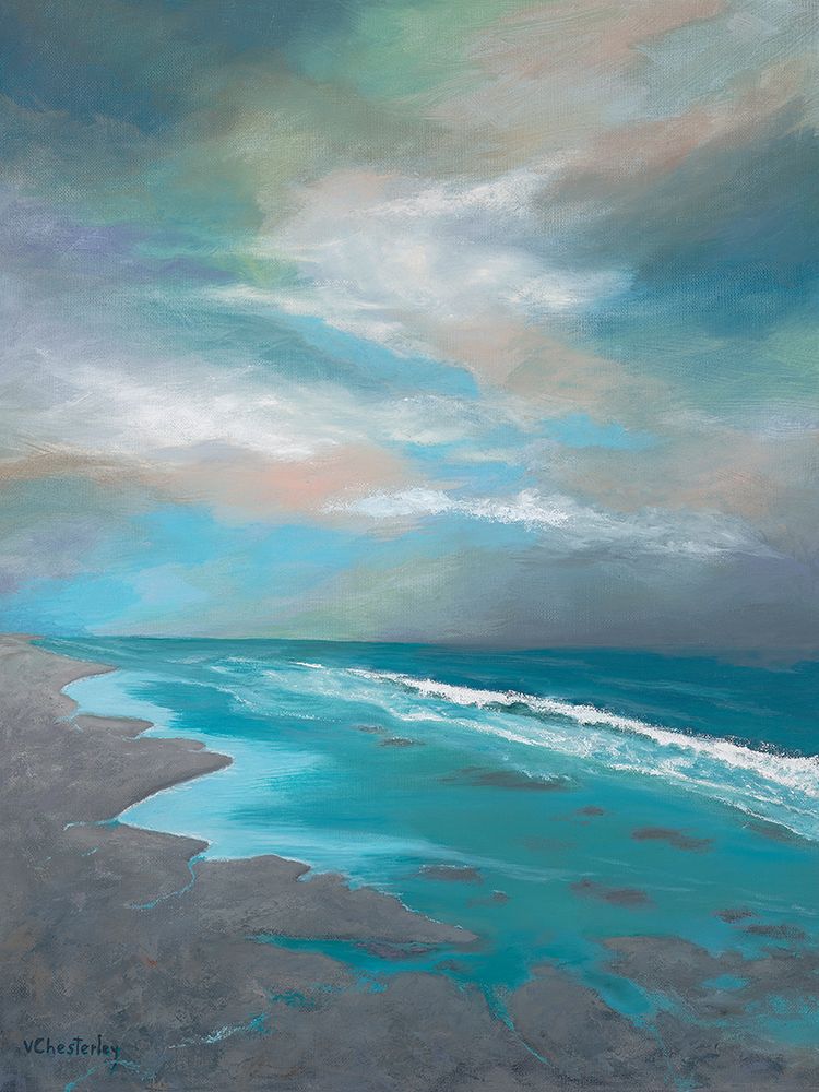 Morning Low Tide art print by Vivian Chesterley for $57.95 CAD