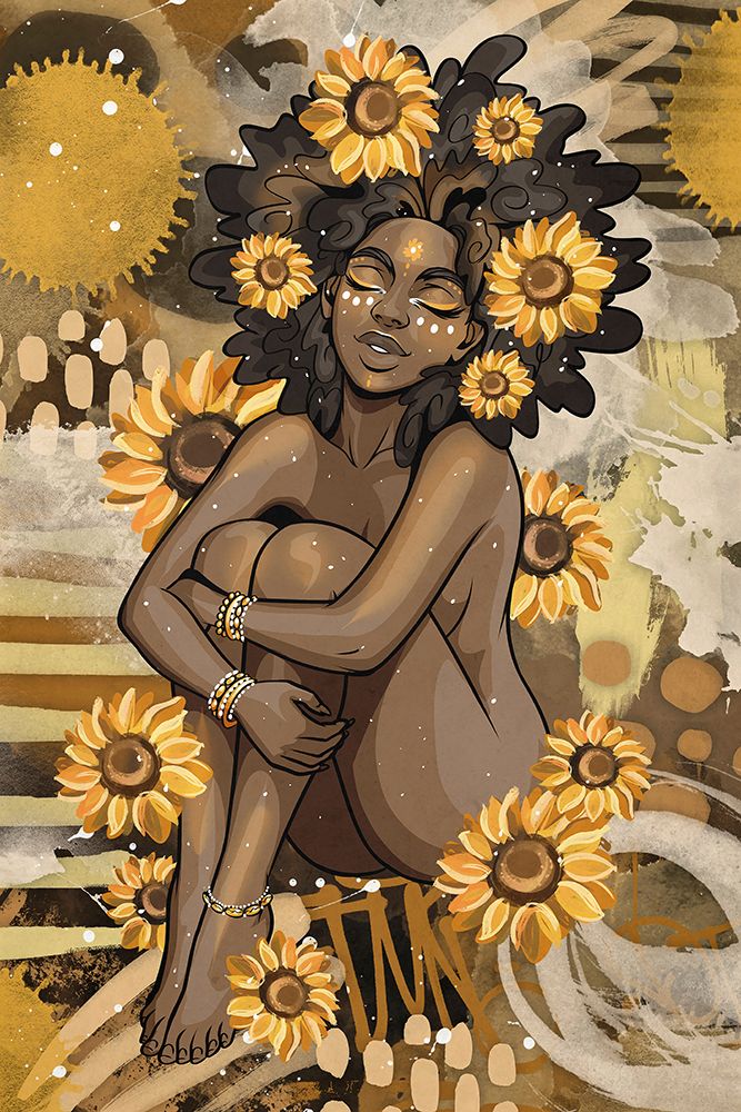Sunflower art print by Justin Copeland for $57.95 CAD