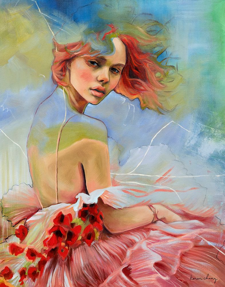 Becoming art print by Karen Chang for $57.95 CAD