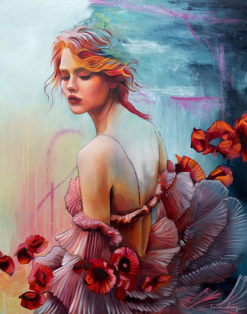 Letting Go art print by Karen Chang for $57.95 CAD