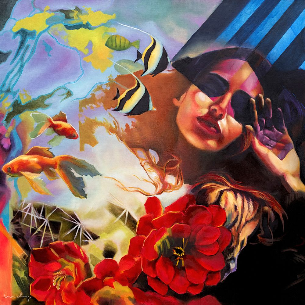 Lucid Dreams art print by Karen Chang for $57.95 CAD