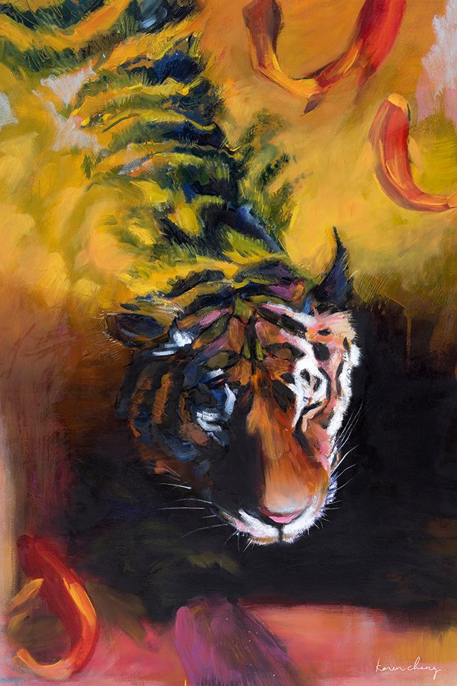 Midnight Swim art print by Karen Chang for $57.95 CAD