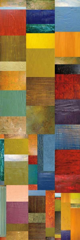 Color Panels with Water and Waves art print by Michelle Calkins for $57.95 CAD