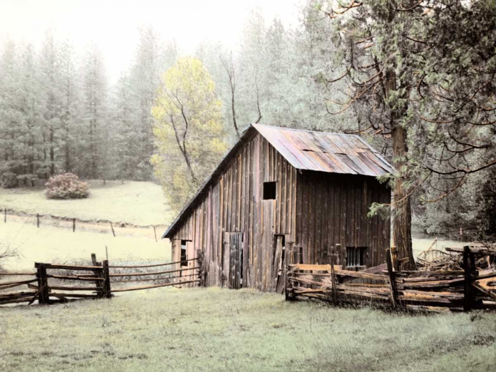 Barn near Sonora art print by Laura Culver for $57.95 CAD