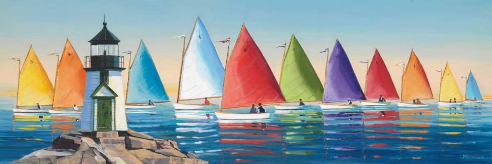 After the Races art print by Sally Caldwell Fisher for $57.95 CAD