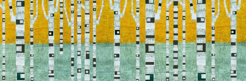 Birches in Early Winter art print by Michelle Calkins for $57.95 CAD