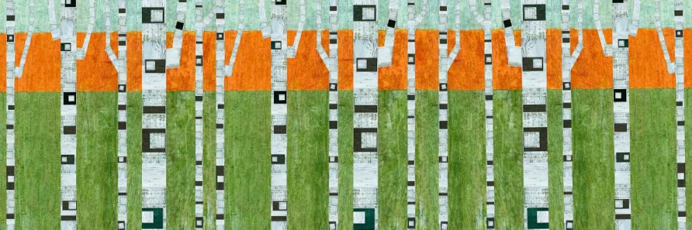 Birches in Spring art print by Michelle Calkins for $57.95 CAD