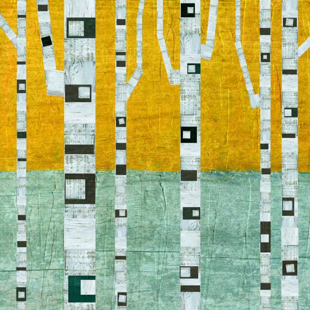 Early Winter Birches art print by Michelle Calkins for $57.95 CAD