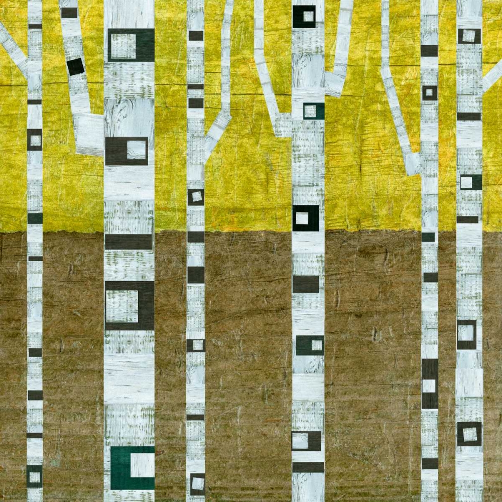 Fall Birches art print by Michelle Calkins for $57.95 CAD