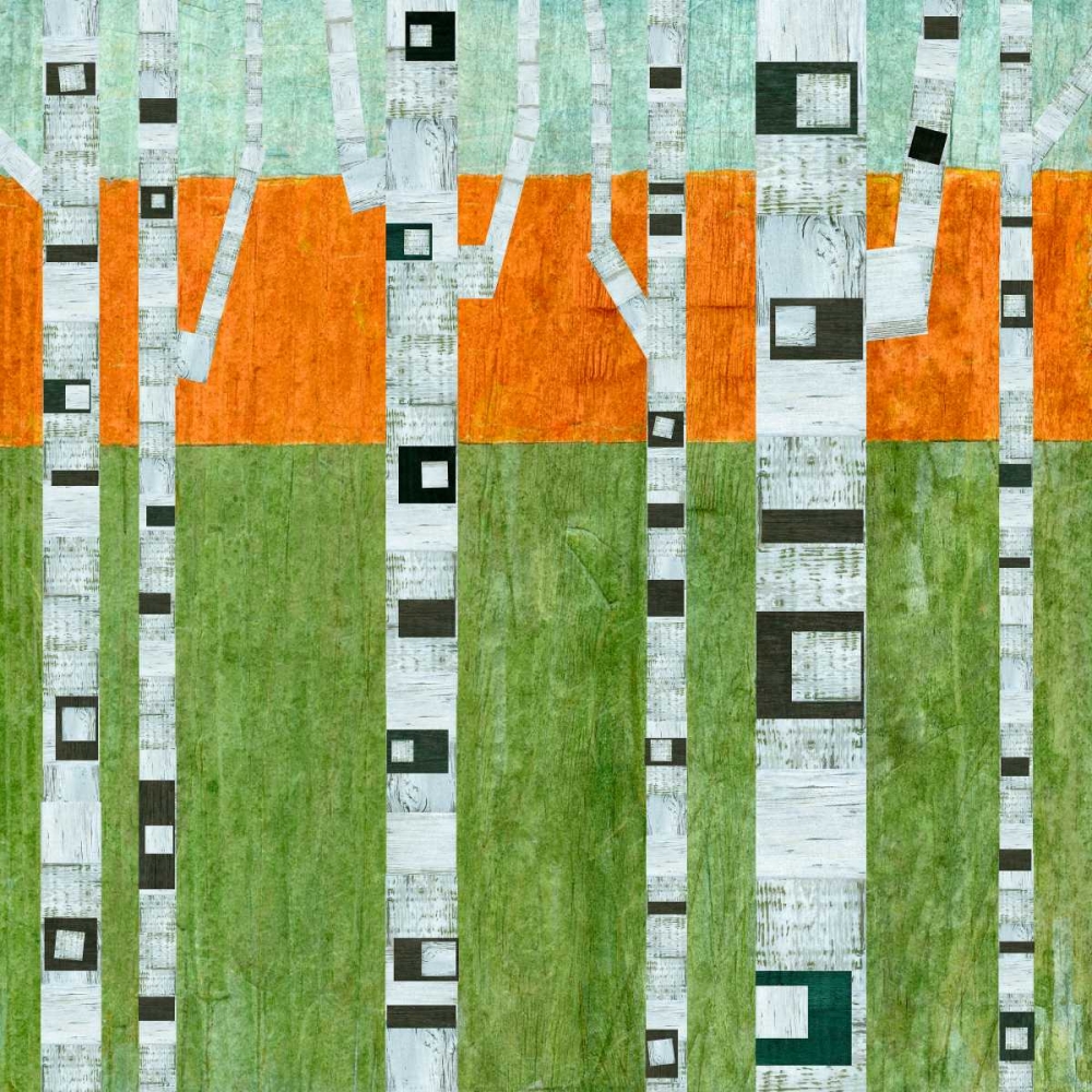 Spring Birches art print by Michelle Calkins for $57.95 CAD