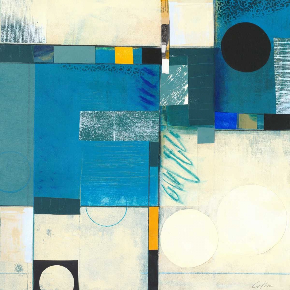 Calypso Blue I art print by Deborah T. Colter for $57.95 CAD