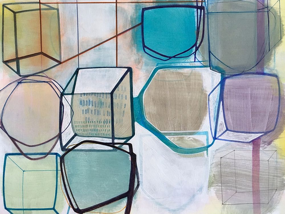 Paper Abstract 3 art print by Naomi Taitz Duffy for $57.95 CAD