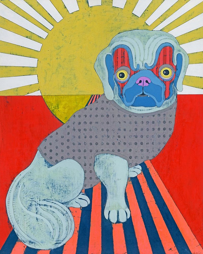 Pekingese art print by Jennifer Davis for $57.95 CAD