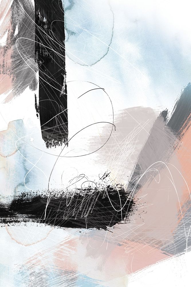 Abstract Blush No. 1 art print by Louis Duncan-He for $57.95 CAD
