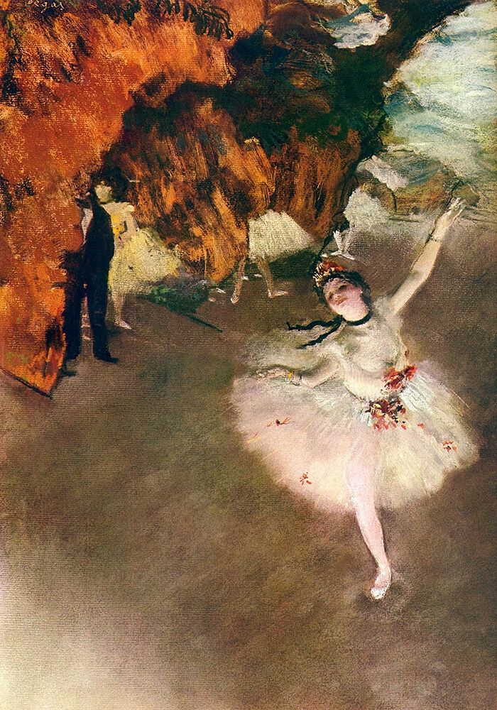 Ballet - lâ€™Ã©toile (Rosita Mauri) art print by Edgar Degas for $57.95 CAD