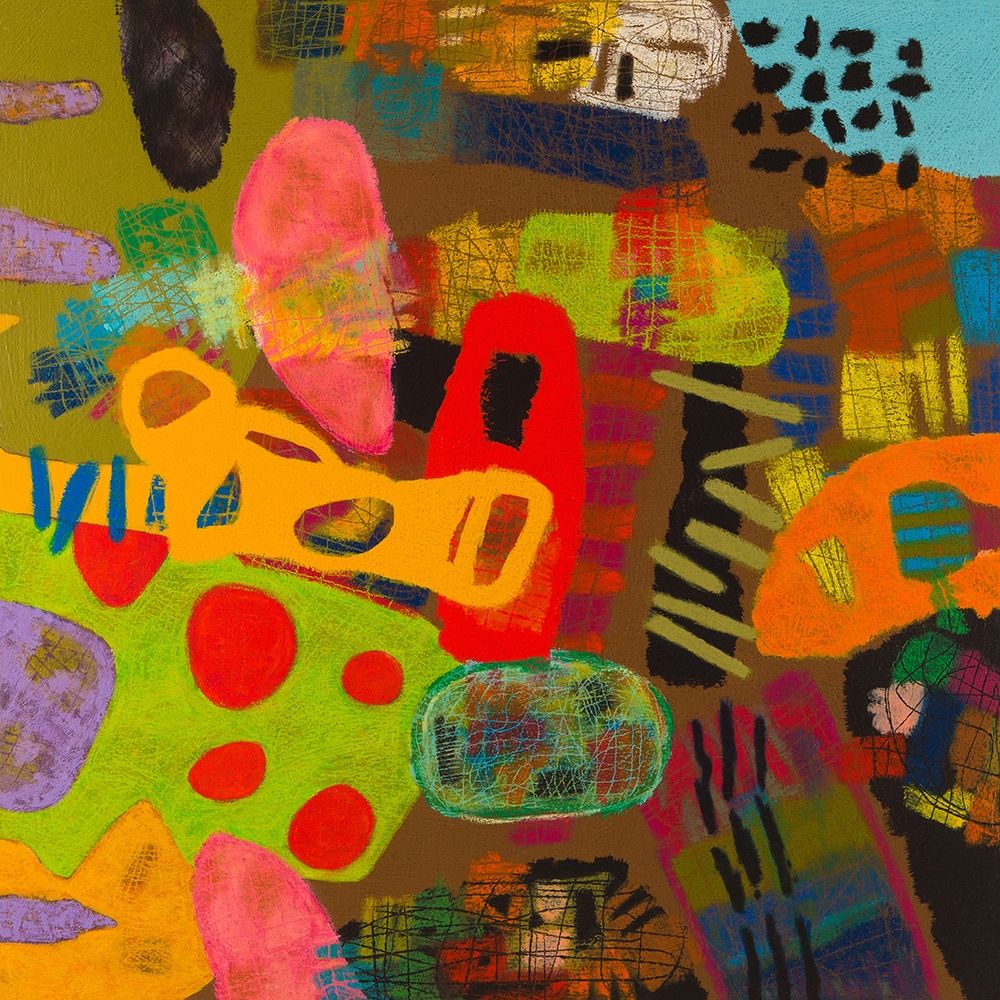 Conversations in the Abstract #19 art print by Downs for $57.95 CAD