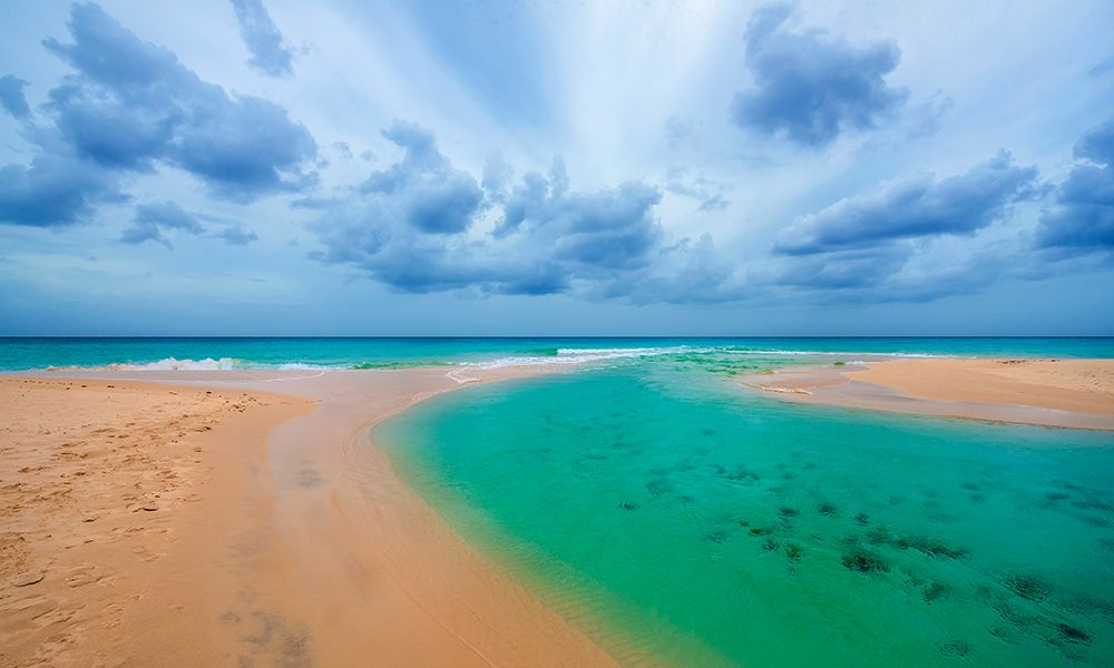 Emerald Seas art print by Lizzy Davis for $57.95 CAD