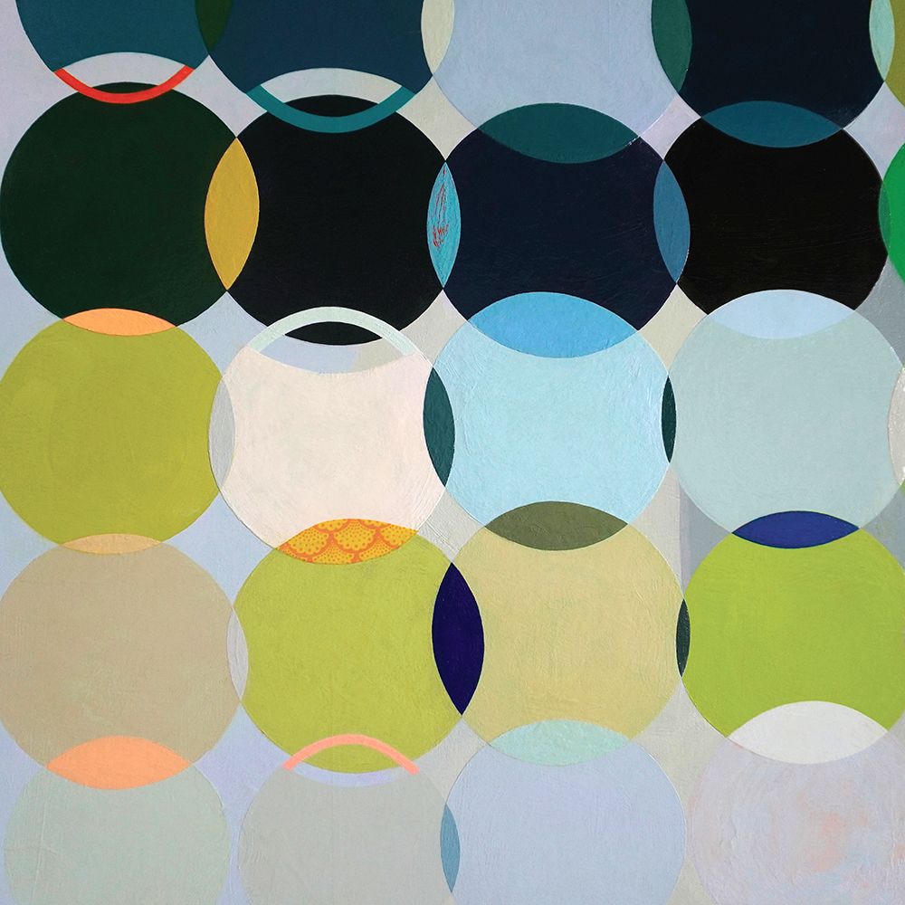 Circles No. 1 art print by Naomi Taitz Duffy for $57.95 CAD