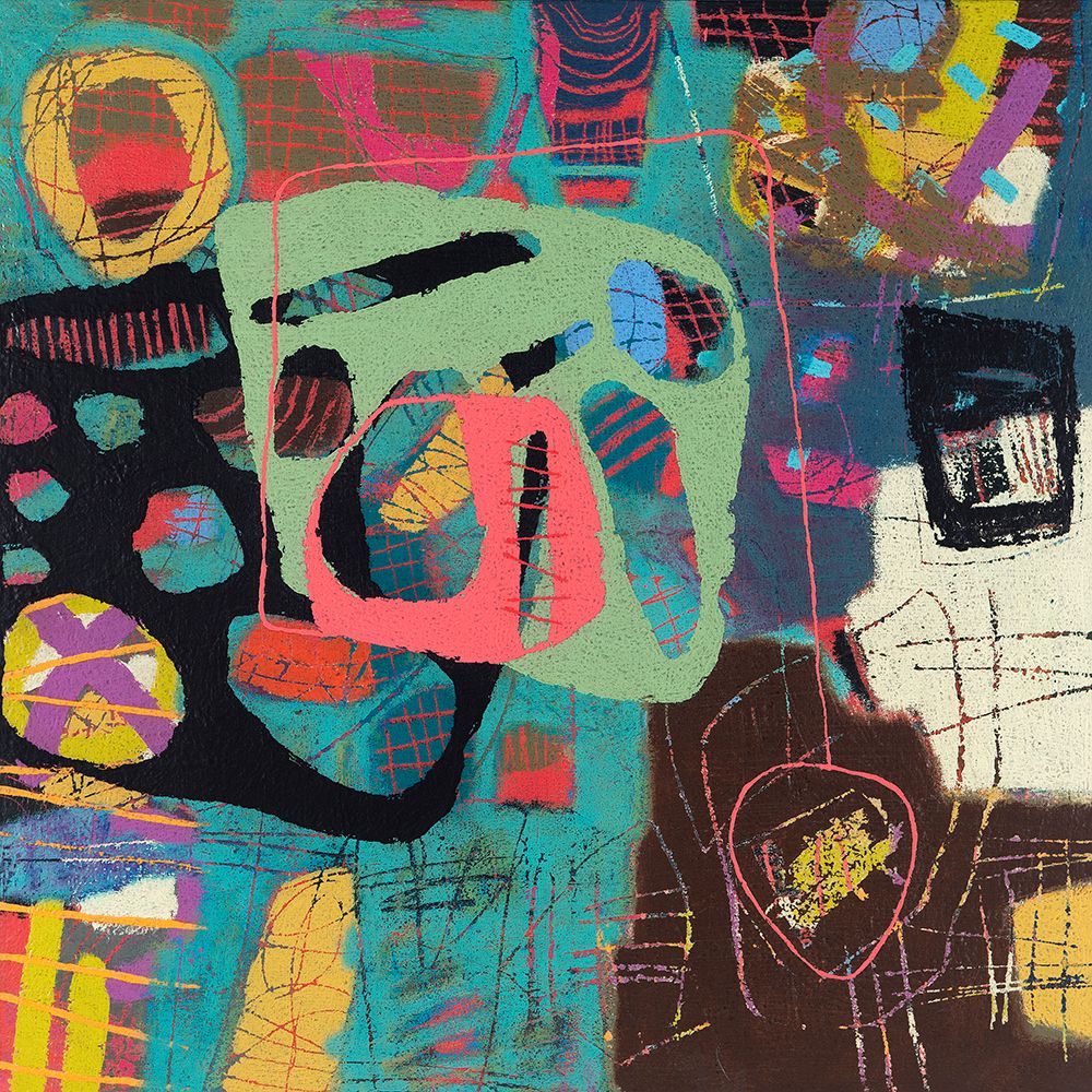 Conversations In The Abstract No. 108 art print by Downs for $57.95 CAD