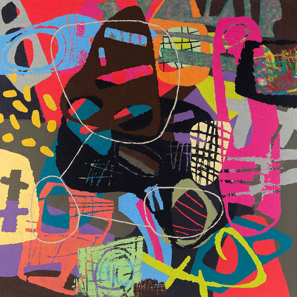 Conversations In The Abstract No. 111 art print by Downs for $57.95 CAD