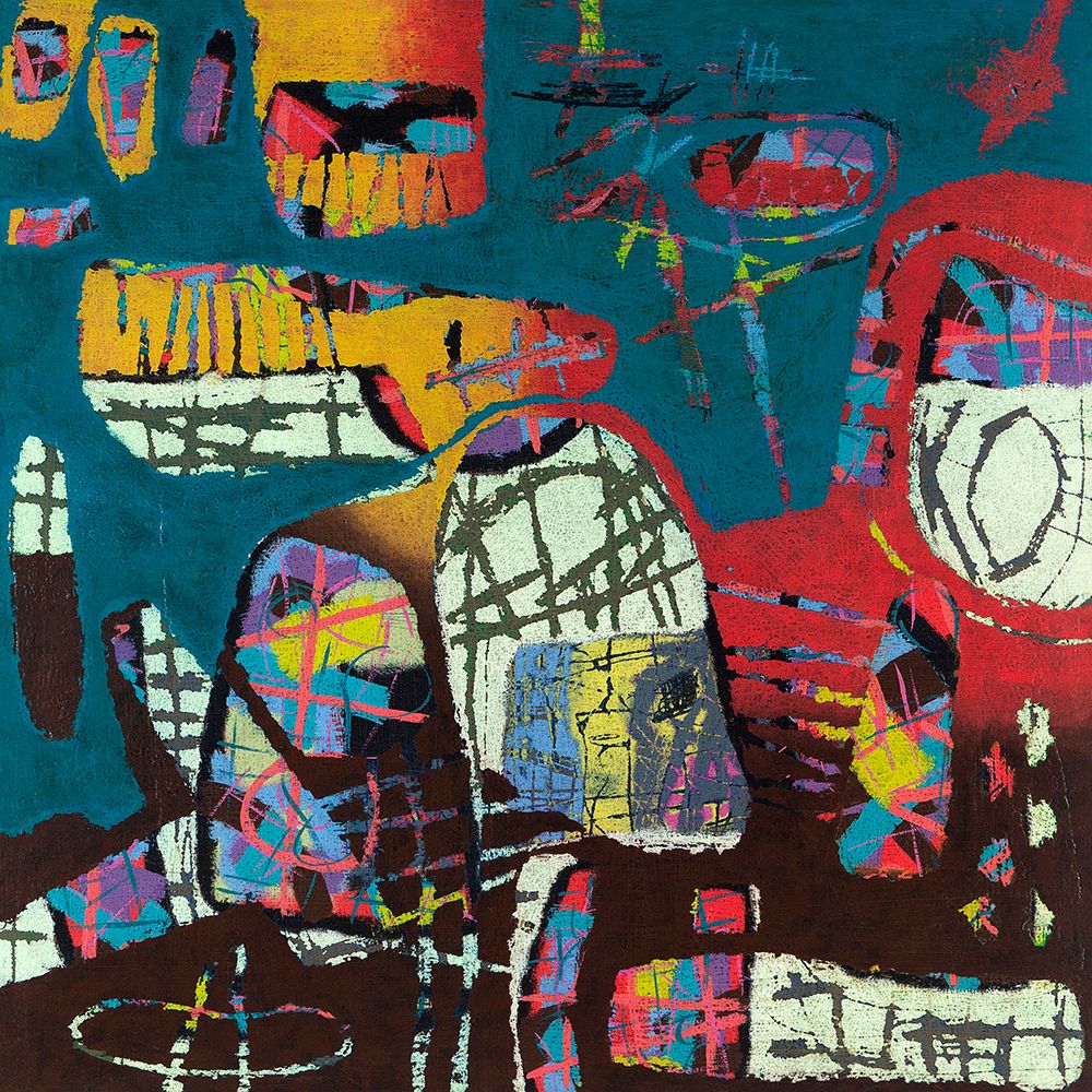 Conversations In The Abstract No. 114 art print by Downs for $57.95 CAD