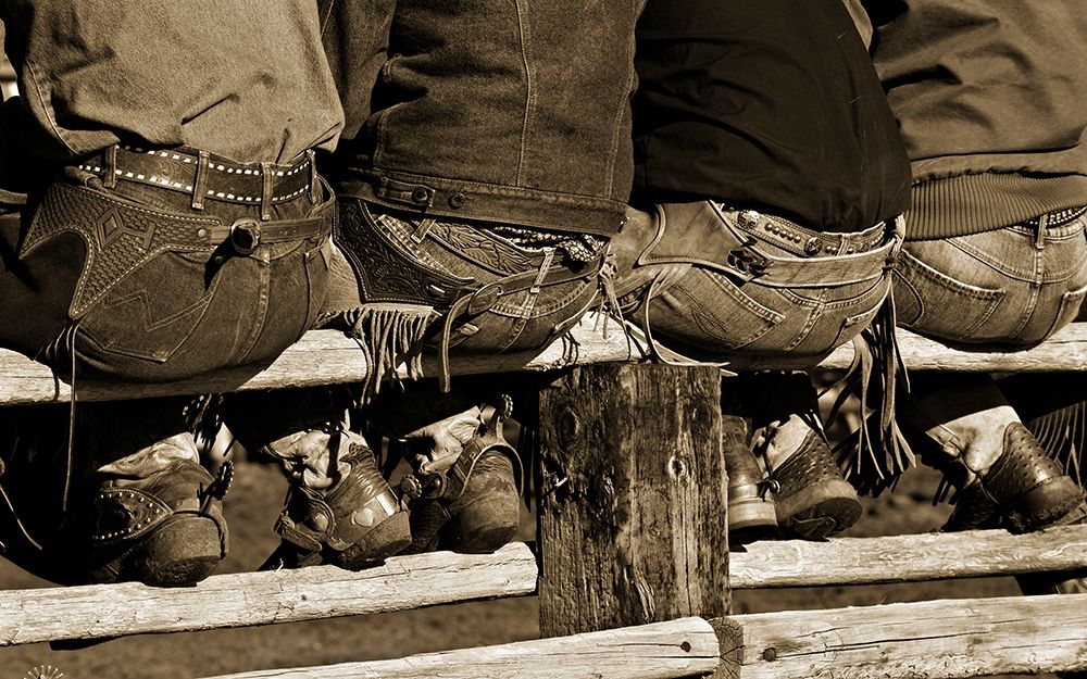 Wranglers art print by Lisa Dearing for $57.95 CAD