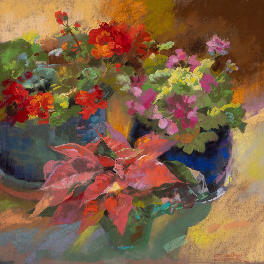 Trois Rouges art print by Christine Debrosky for $57.95 CAD