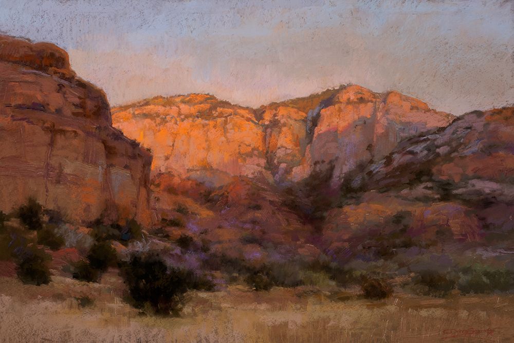 When the Day Softly Slips art print by Christine Debrosky for $57.95 CAD
