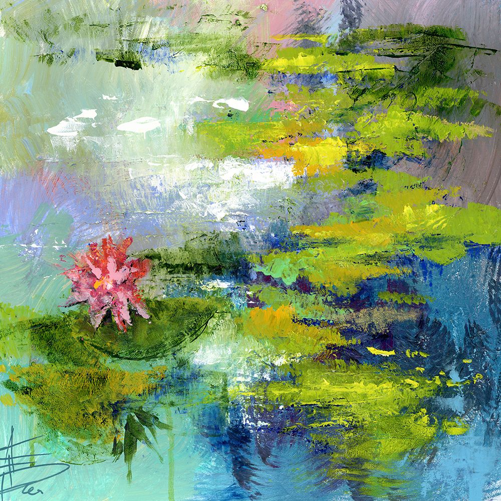 Pink Waterlily art print by Anne Doyle for $57.95 CAD