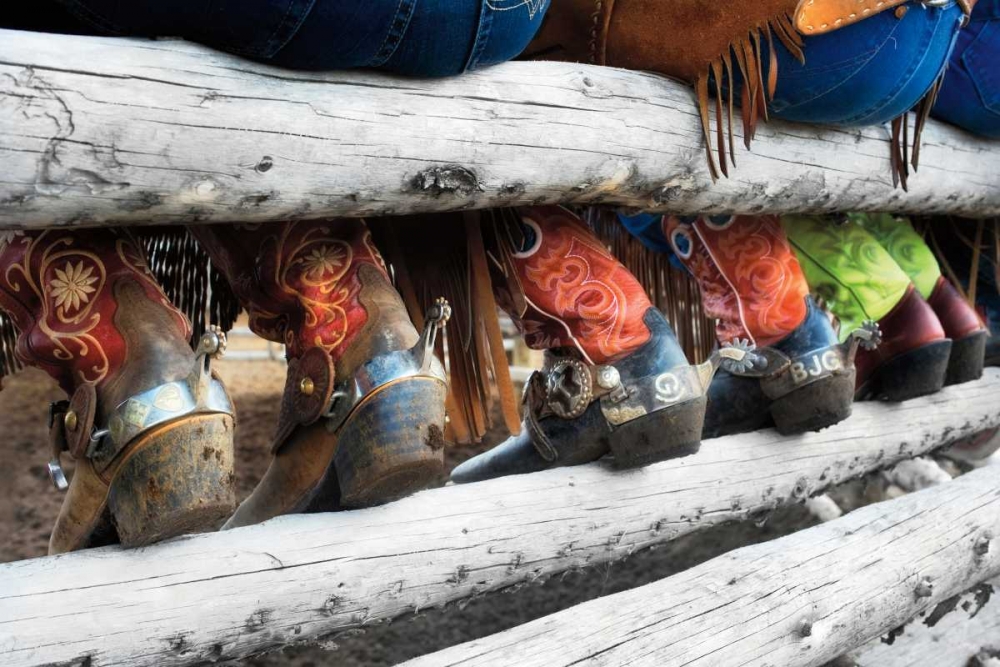Boots and Spurs art print by Lisa Dearing for $57.95 CAD