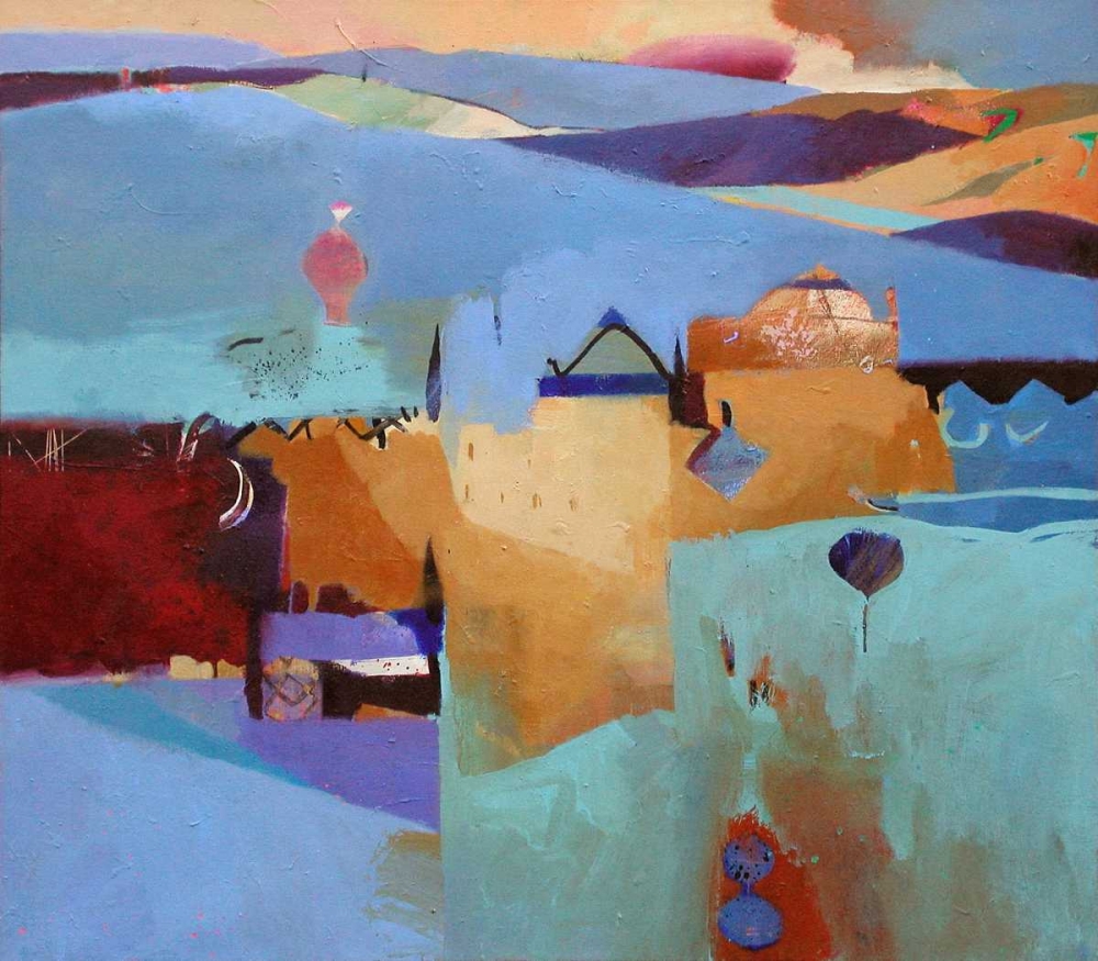 Blue Atlas art print by Gerry Dudgeon for $57.95 CAD