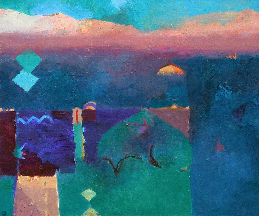 Meknes Green art print by Gerry Dudgeon for $57.95 CAD