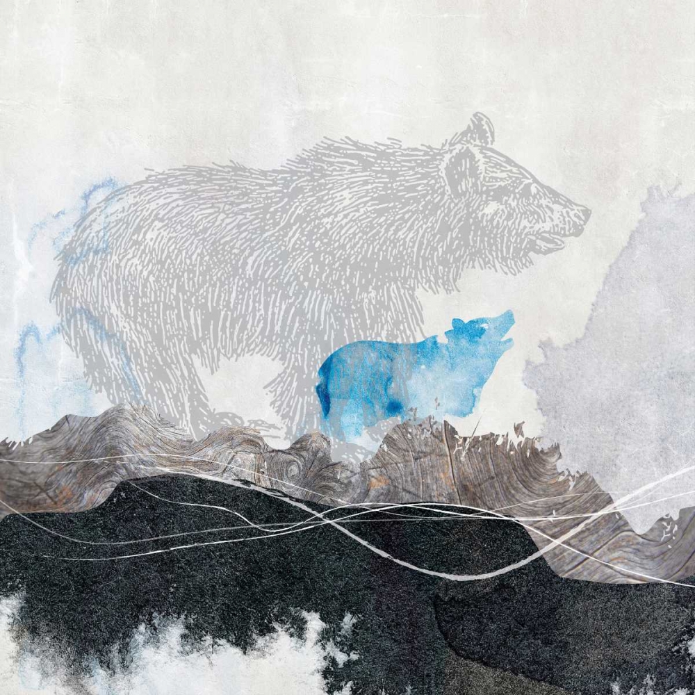 Bear 1 art print by Louis Duncan-He for $57.95 CAD