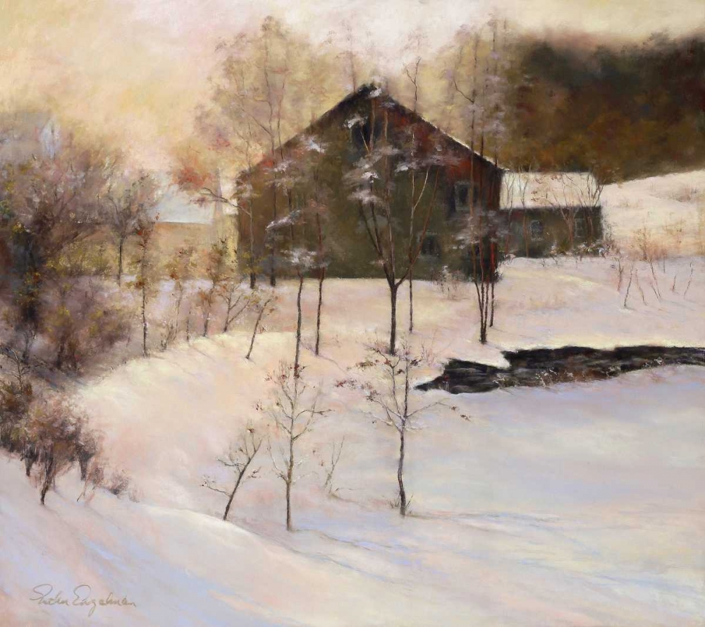 Winter Peace art print by Esther Engelman for $57.95 CAD
