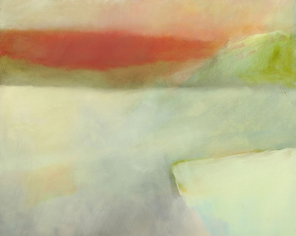 Ice Lake and Red Mountain art print by Skadi Engeln for $57.95 CAD