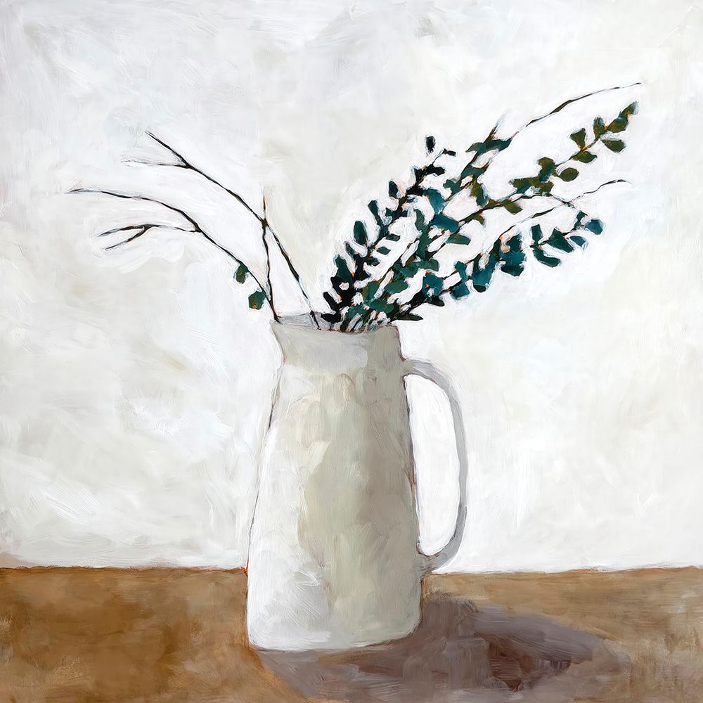 Eucalyptus in Jug art print by Chloe Elliott for $57.95 CAD