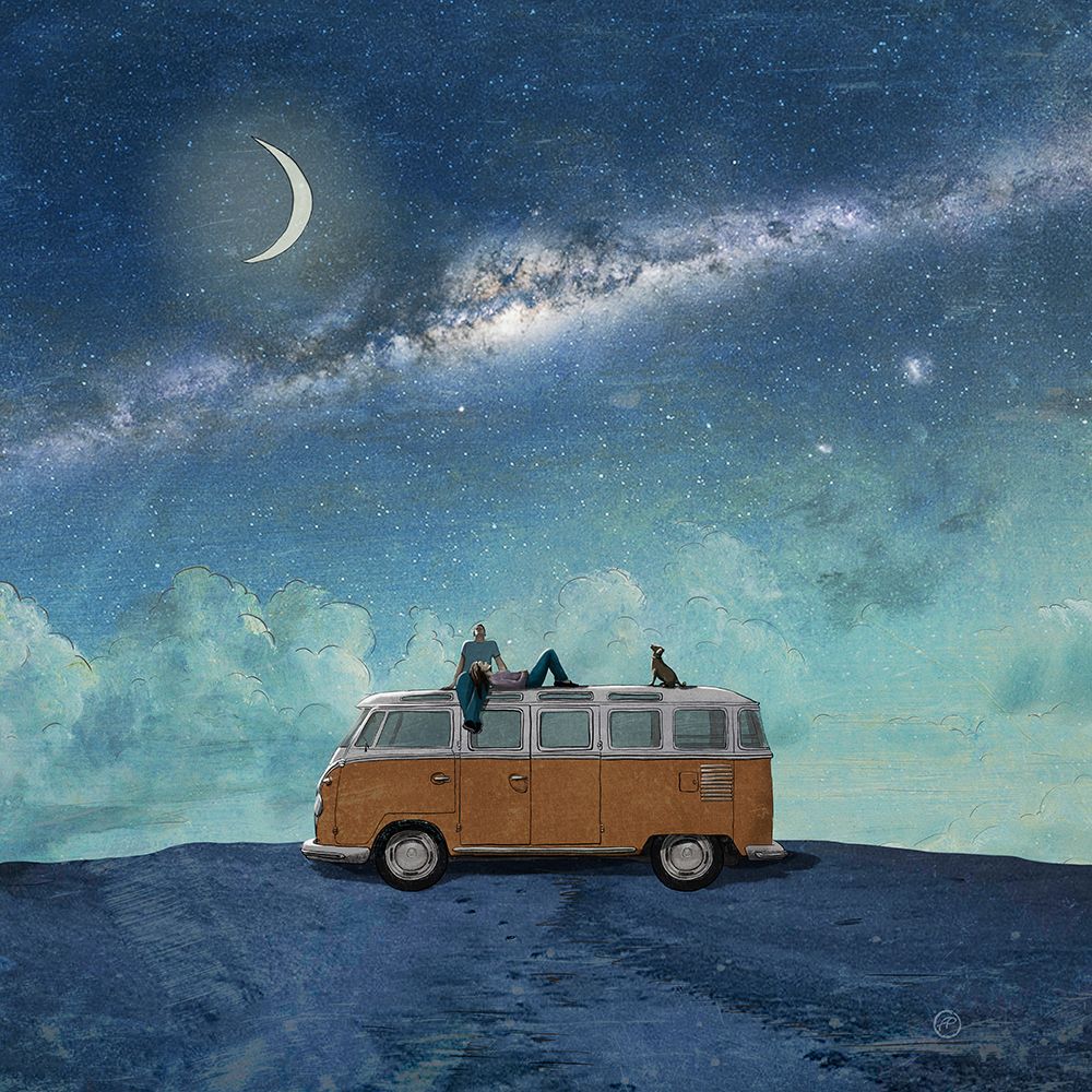 Stargazing art print by Paula Belle Flores for $57.95 CAD