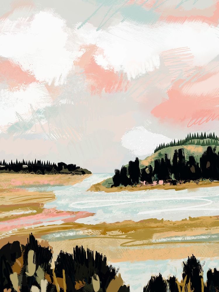 Seabreeze Sanctuary 4 art print by Tina Finn for $57.95 CAD