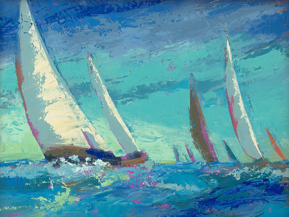 Regatta art print by Beth A. Forst for $57.95 CAD