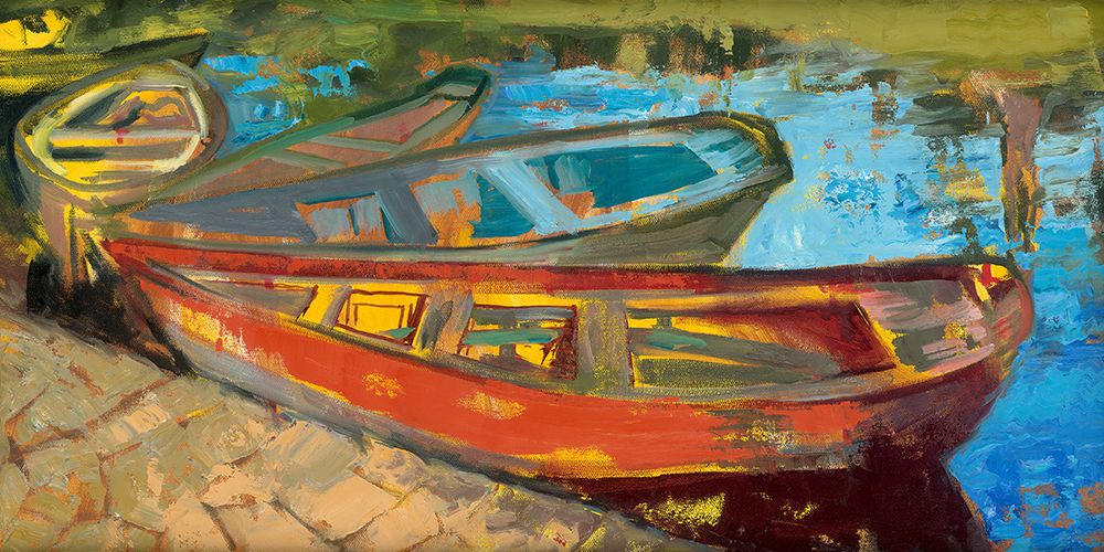 Rowboats 1 art print by Beth A. Forst for $57.95 CAD