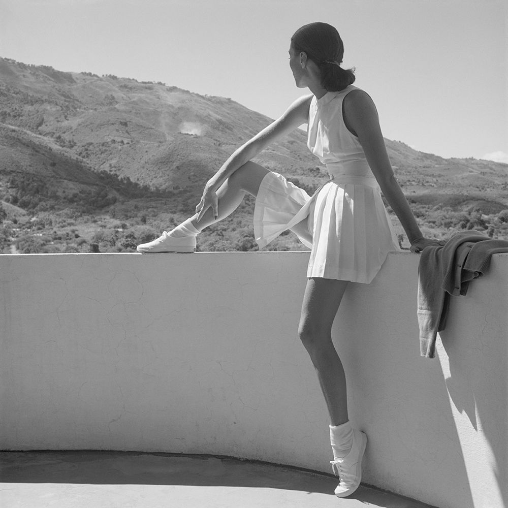 Woman in Tennis Outfit, 1947 art print by Toni Frissell for $57.95 CAD
