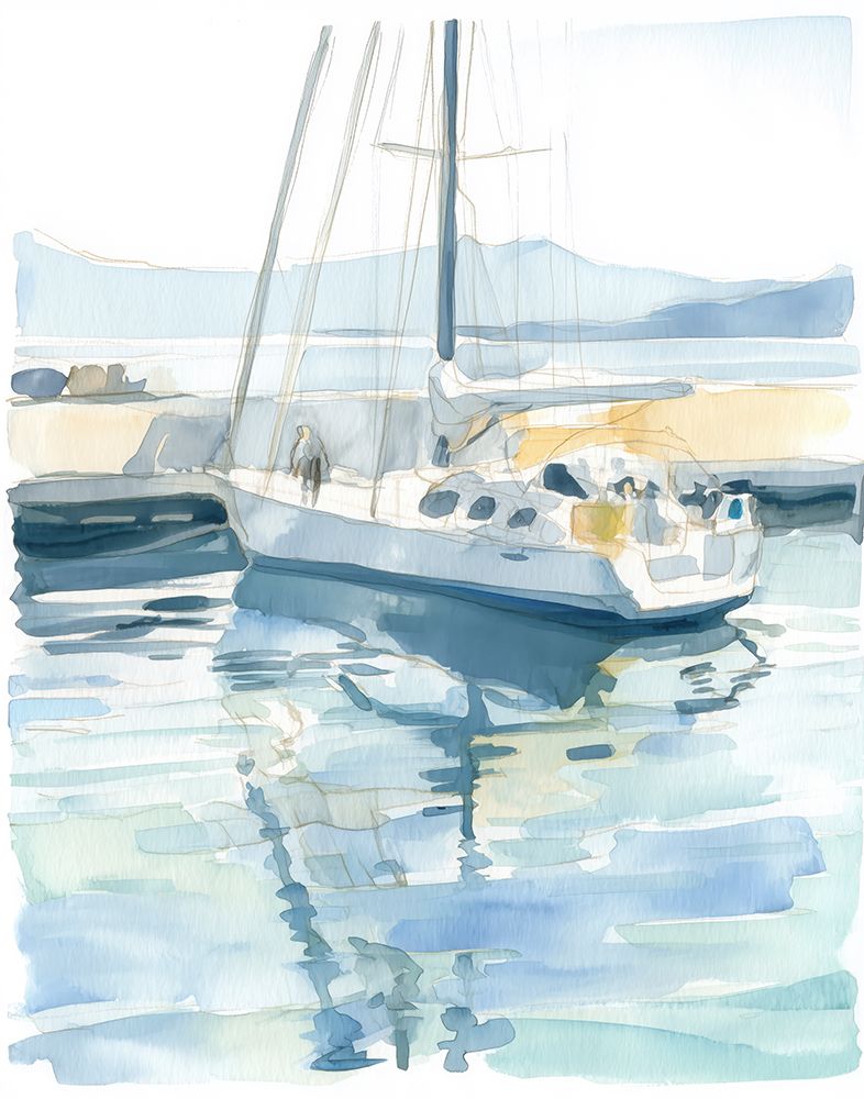 Coastal Passage I art print by Paula Freeman for $57.95 CAD