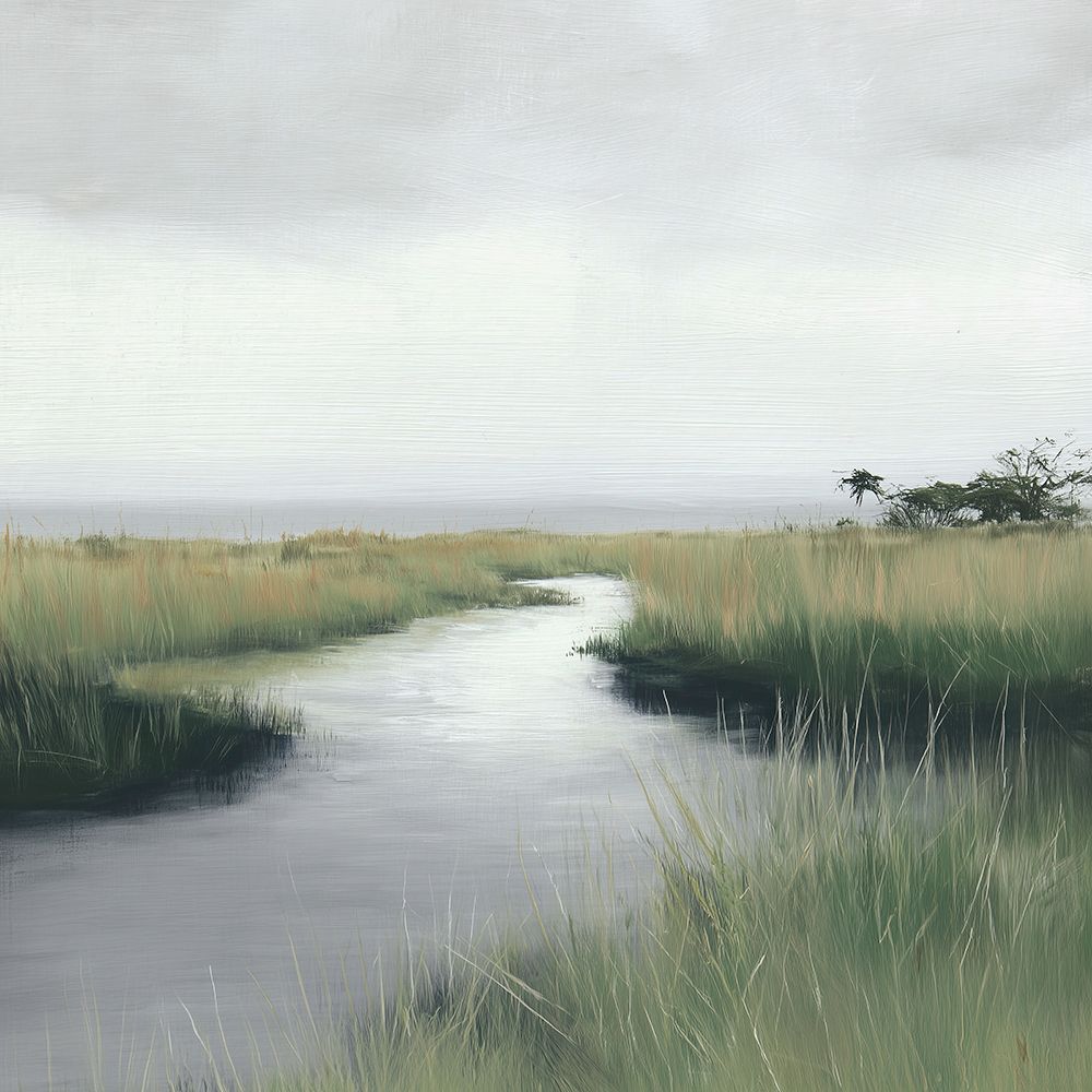 Tideline Horizon art print by Paula Freeman for $57.95 CAD