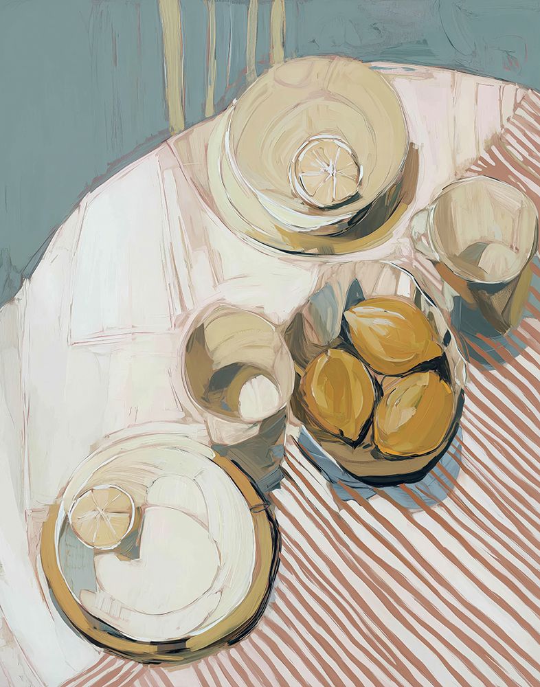 Still Life with Citrus art print by Paula Freeman for $57.95 CAD