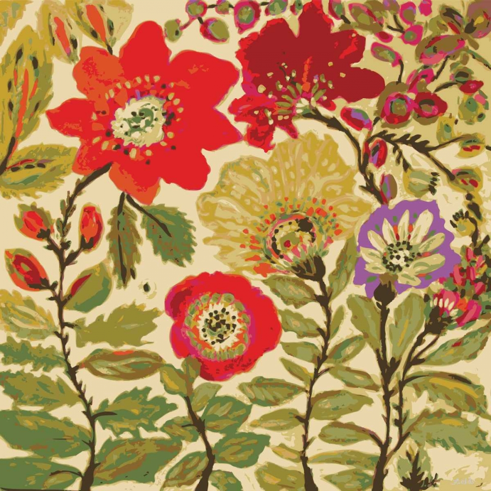 Modern Art Innocence art print by Karen Fields for $57.95 CAD
