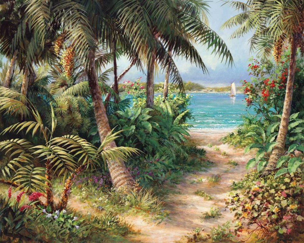 Bahama Sail art print by Art Fronckowiak for $57.95 CAD