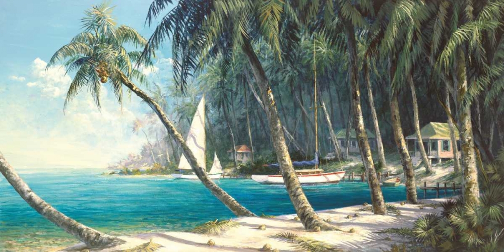 Bali Cove art print by Art Fronckowiak for $57.95 CAD