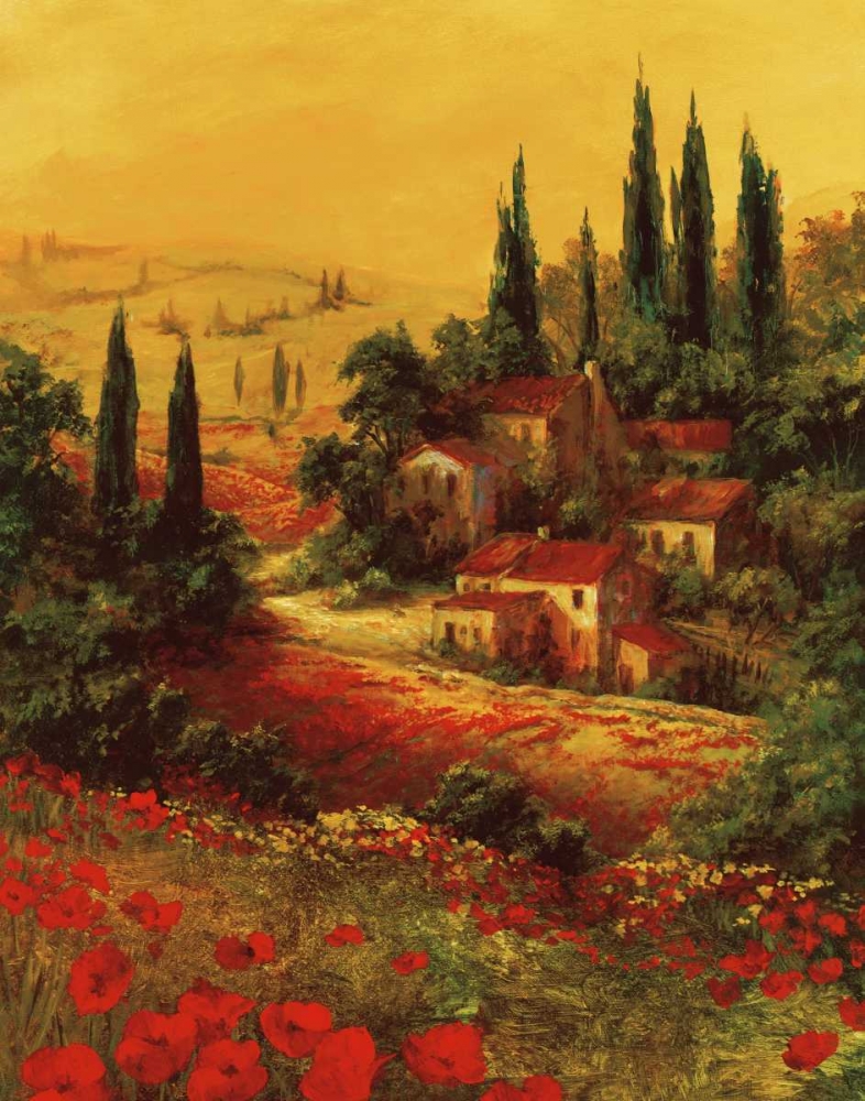 Toscano Valley I art print by Art Fronckowiak for $57.95 CAD