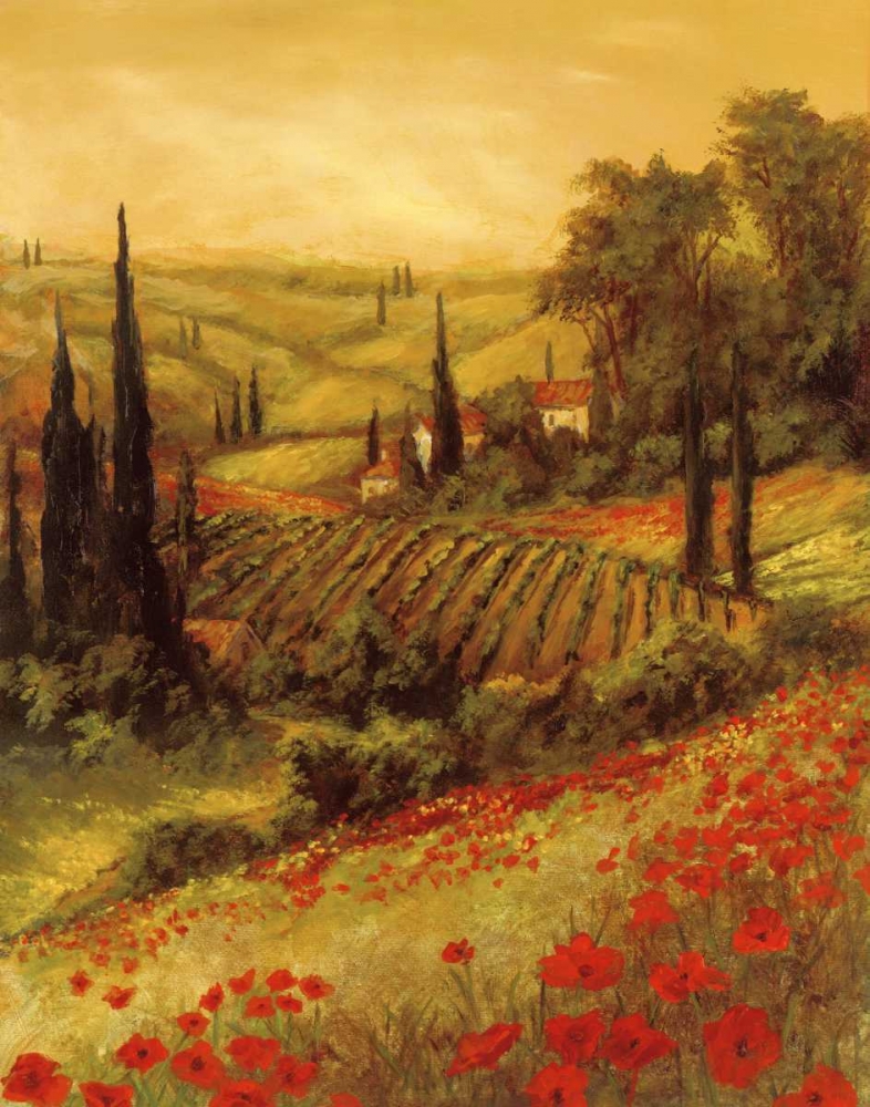 Toscano Valley II art print by Art Fronckowiak for $57.95 CAD
