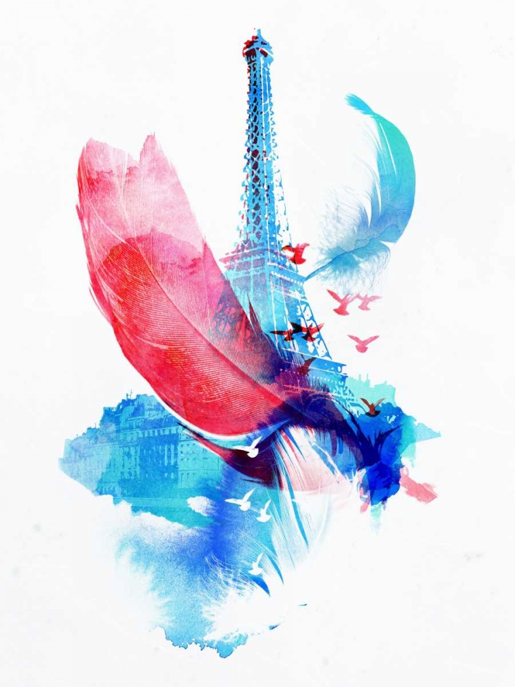 Pigeons of Paris art print by Robert Farkas for $57.95 CAD